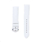 White Nappa  Leather Strap - Leather strap- Milano Straps