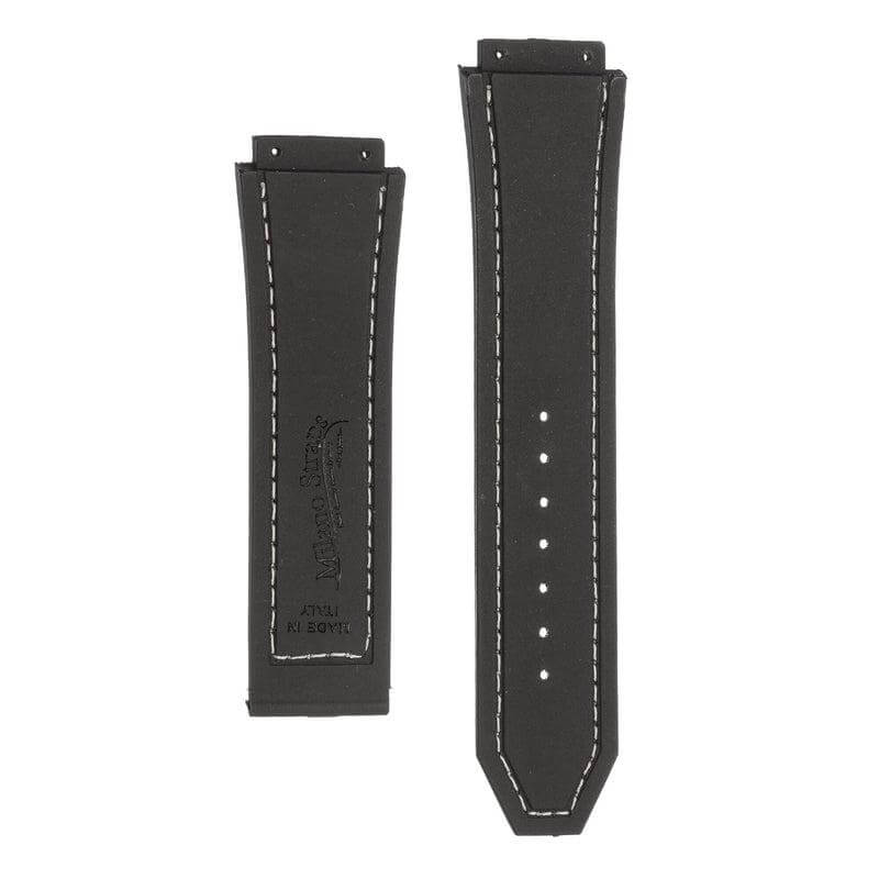 Cinturino pelle italiana martellata gialla per Hublot Big Bang — Milano Straps
