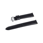 Cinturino Apple Watch in pelle saffiano nera 20-22mm cuciture ton sur ton Made in Italy — Milano Straps