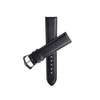 Cinturino Apple Watch in pelle saffiano nera 20-22mm cuciture ton sur ton Made in Italy — Milano Straps