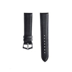 Cinturino Apple Watch in pelle saffiano nera 20-22mm cuciture ton sur ton Made in Italy — Milano Straps