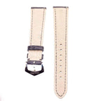 Apple Watch Leather Band ™ Matt Black Alligator Watch Strap - Apple Watch Alligator Bands- Milano Straps