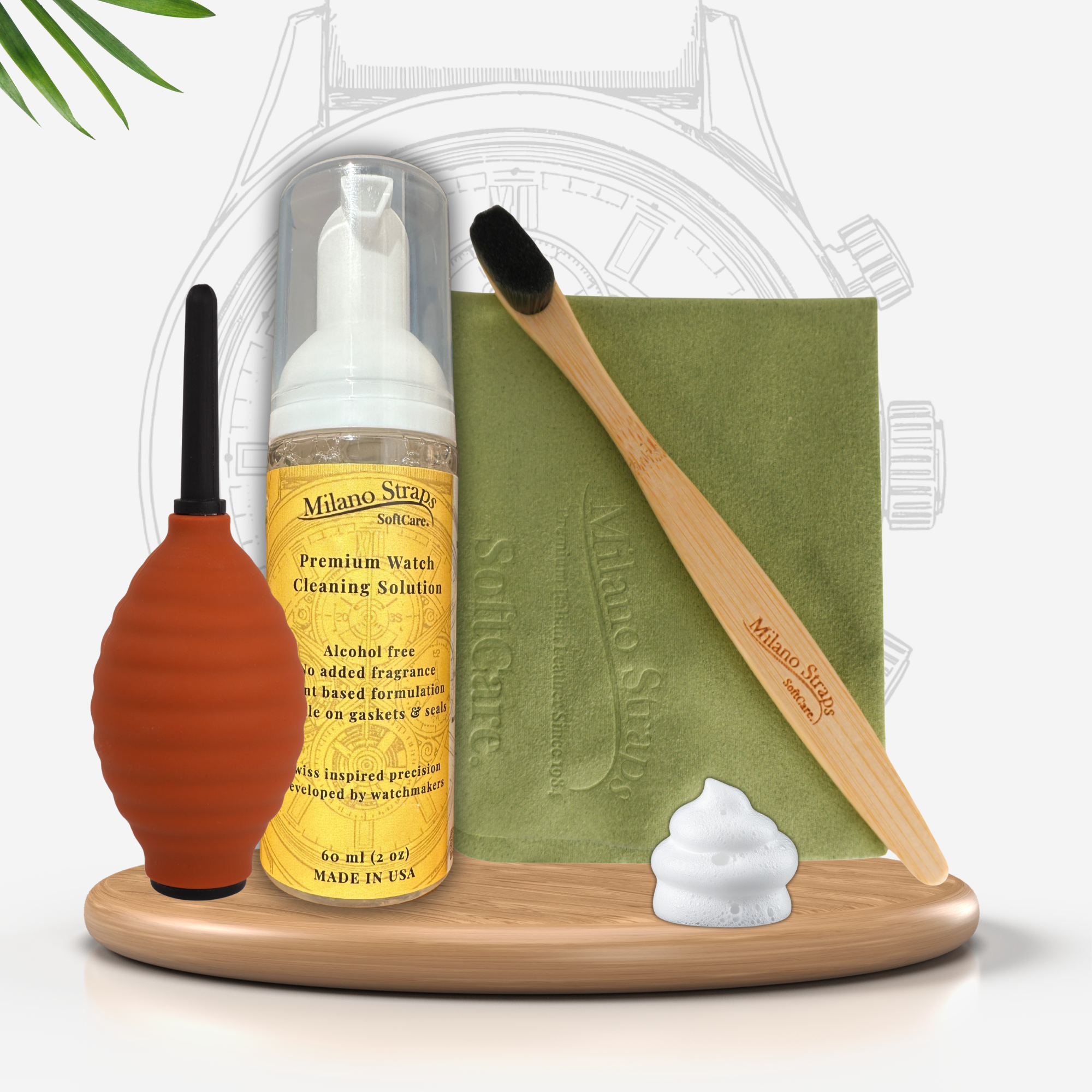 Kit pulizia orologio premium — vista 1