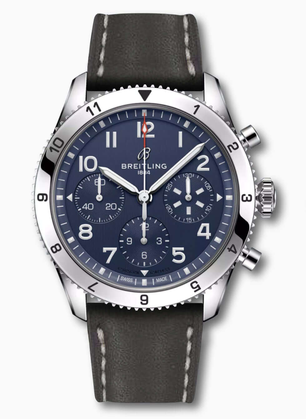 Cinturino barenia nero 20mm in pelle di vitello artigianale Made in Italy — Milano Straps