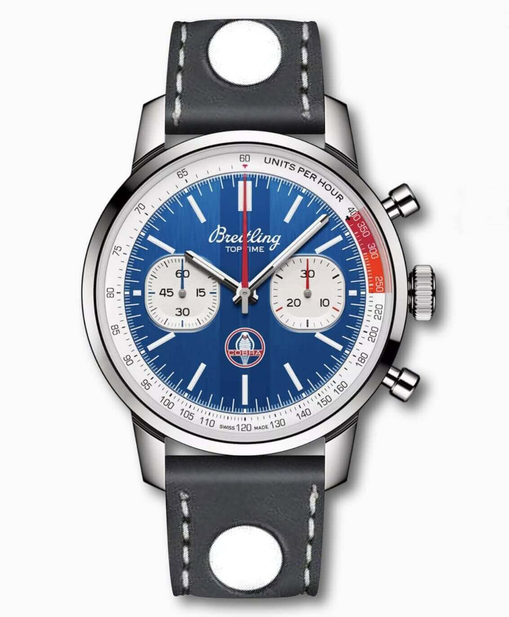 Black "Rally" Leather Watch Strap - Leather strap- Milano Straps