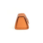 Custodia da viaggio triangolare in pelle Epsom marrone per un orologio — Casati Milano per Milano Straps