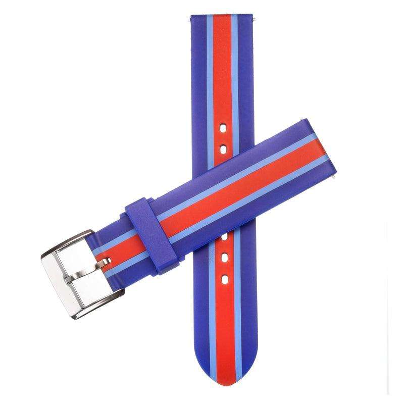 Cinturino bio rubber per Apple Watch — morbido e flessibile per sport e uso quotidiano — Milano Straps