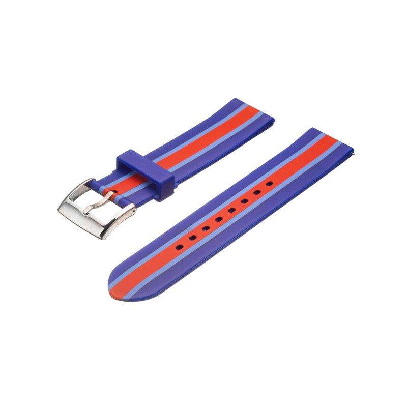 Cinturino bio rubber per Apple Watch — morbido e flessibile per sport e uso quotidiano — Milano Straps