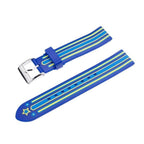 Cinturino Apple Watch in gomma biodegradabile colorata, produzione artigianale italiana — Milano Straps Bold