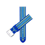Cinturino Apple Watch in gomma biodegradabile colorata, produzione artigianale italiana — Milano Straps Bold