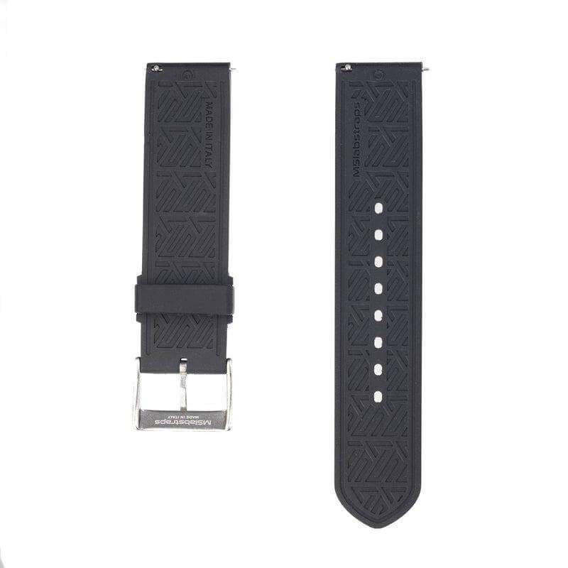 Cinturino Apple Watch in bio gomma grigio biodegradabile — Milano Straps