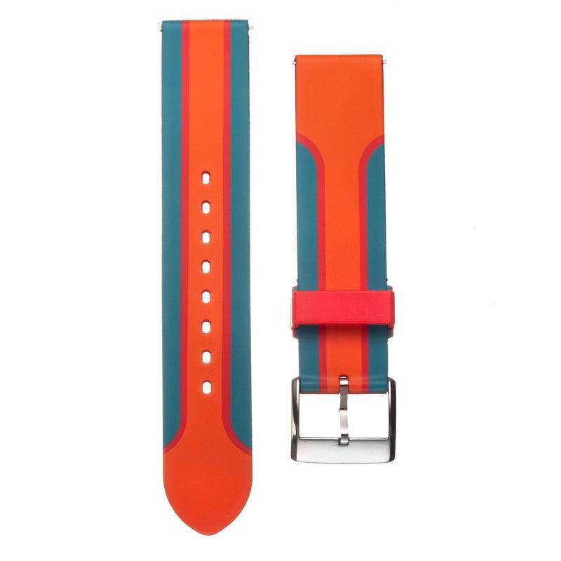 Cinturino Apple Watch in bio rubber artigianale italiano — Milano Straps
