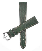 Green Lizard Apple Watch Leather Band  | Watch Bands - Apple Watch Lizard Bands- Milano Straps