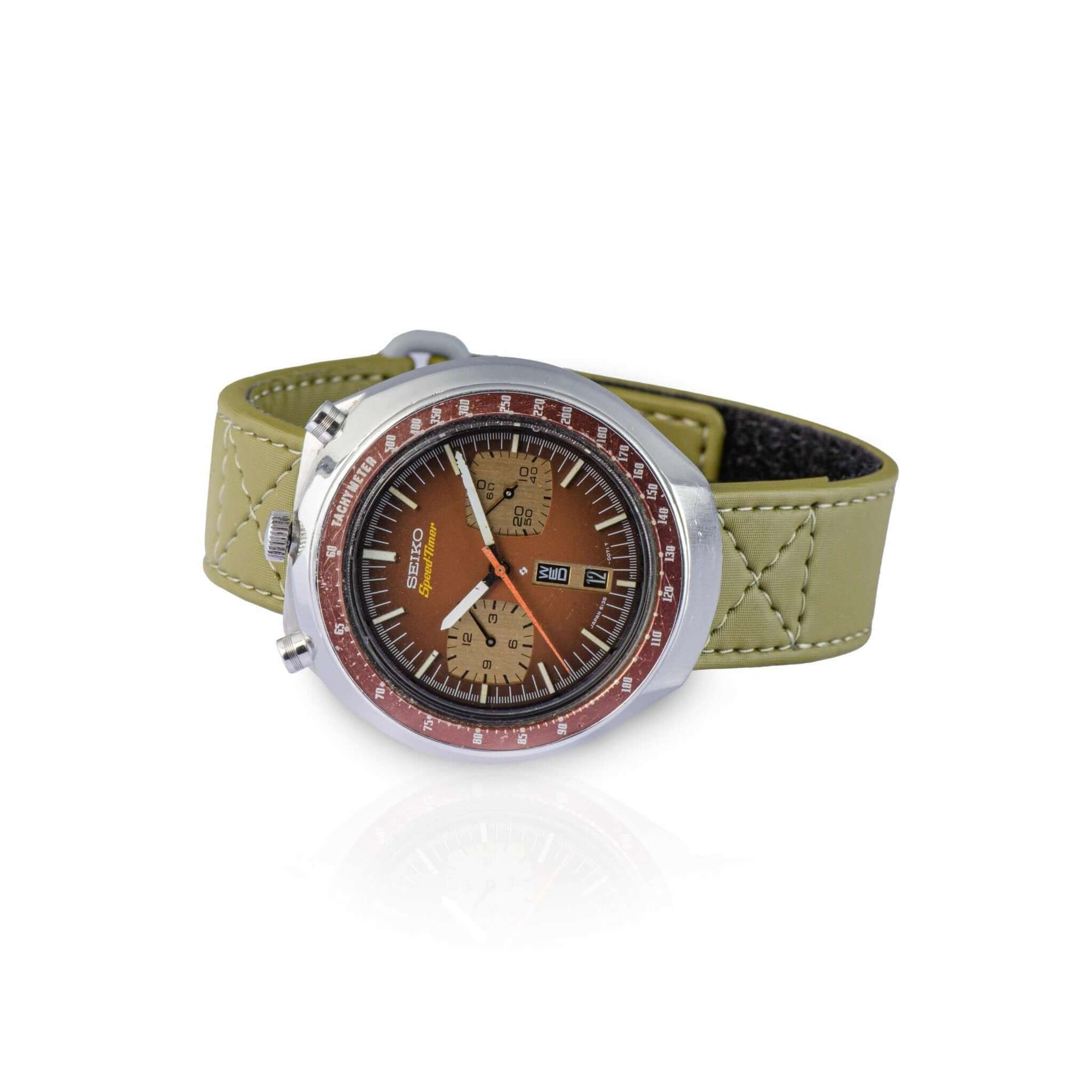 Green Velcro® Watch Band 20mm - Velco® watch bands- Milano Straps