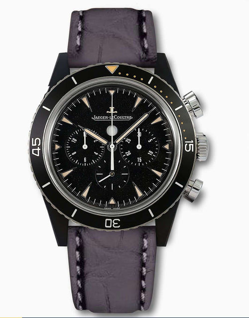 Cinturino pelle alligatore nero opaco artigianale 20mm, spessore 3,5mm — Milano Straps