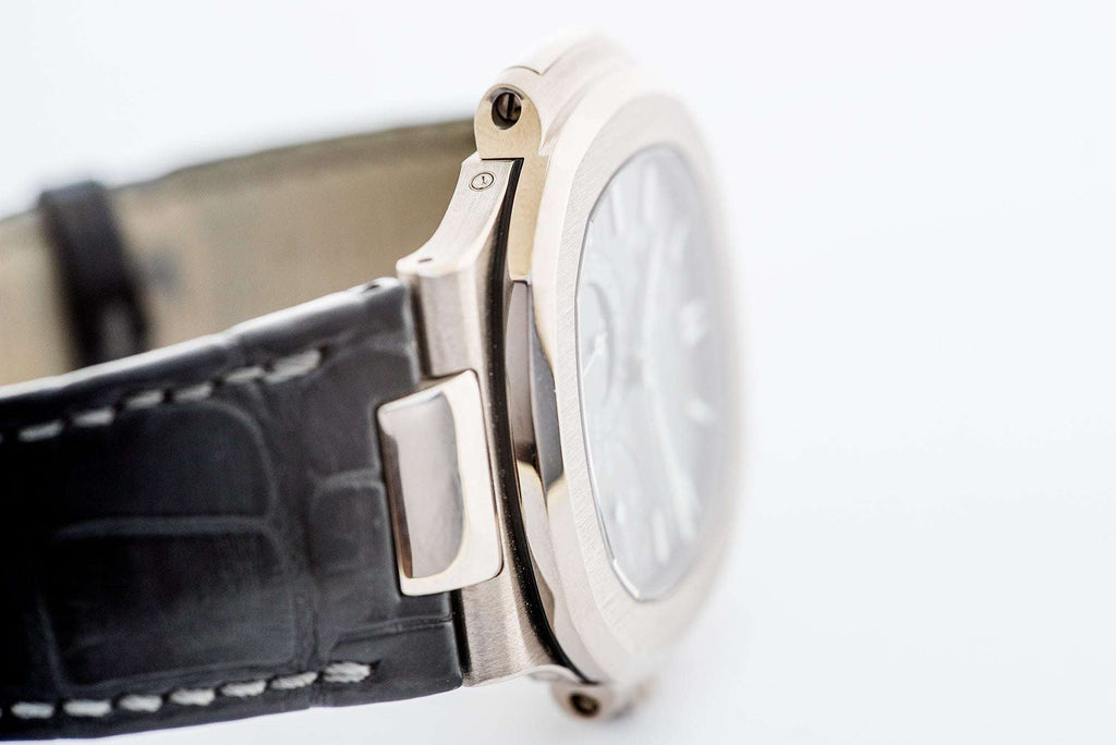 Cinturino rosso opaco in vero alligatore compatibile Patek Philippe