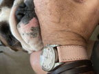 Pink Lizard Watch Strap - Leather strap- Milano Straps