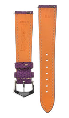 Purple Lizard Apple Watch Leather Band - Apple Watch Lizard Bands- Milano Straps