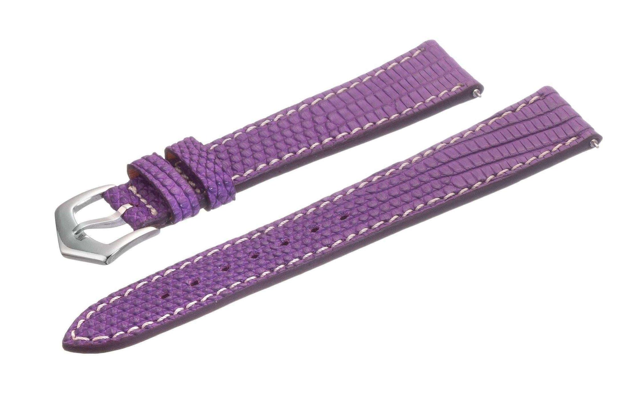 Purple Lizard Apple Watch Leather Band - Apple Watch Lizard Bands- Milano Straps
