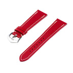 Red Swift Leather Watch Strap - Leather strap- Milano Straps