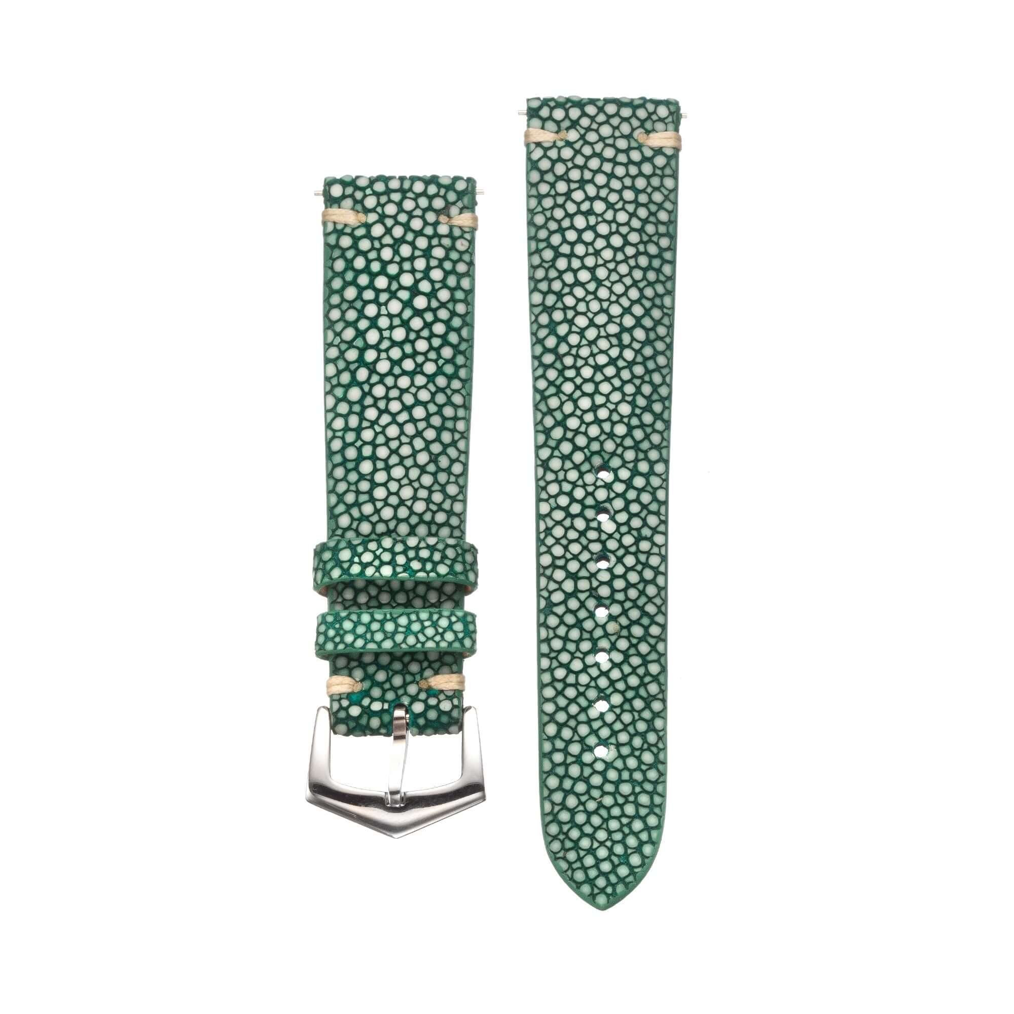 Sting Ray Watch Band Green - - Milano Straps