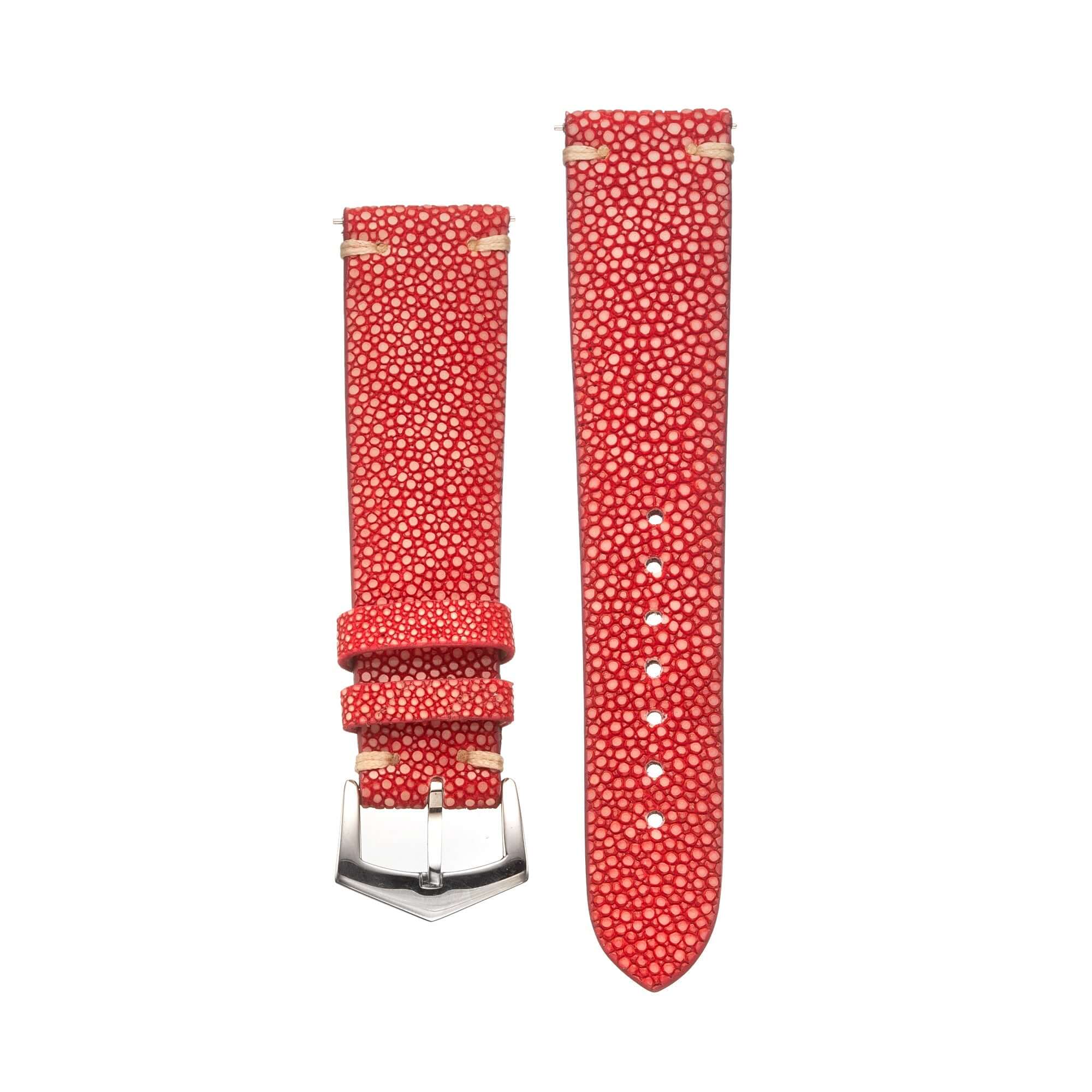 Sting Ray Watch Band Red - - Milano Straps