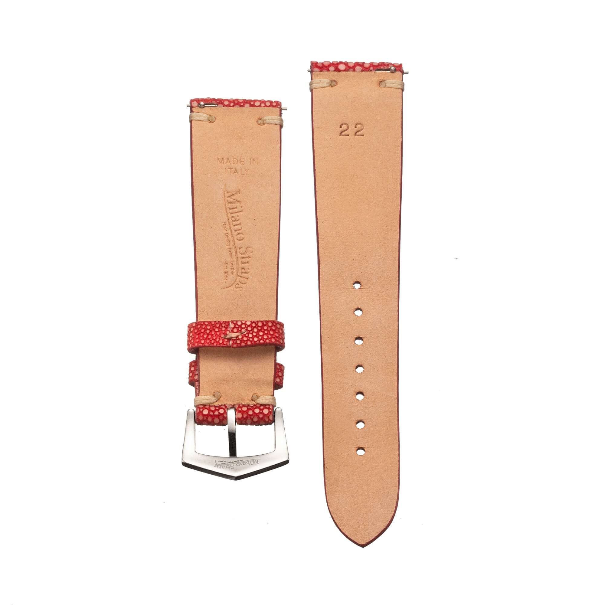 Sting Ray Watch Band Red - - Milano Straps