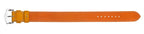 Cinturino single pass vitello martellato giallo 20mm Made in Italy — Milano Straps